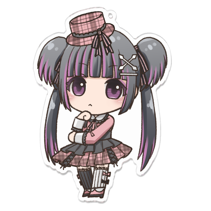 アクリルキーホルダー - 100 x 100 (mm)