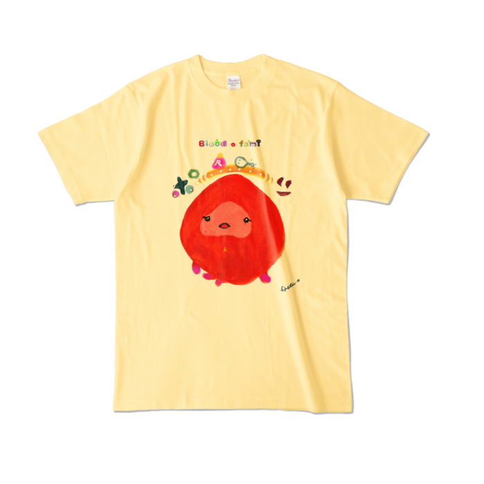 カラーTシャツ - L - ライトイエロー (淡色)