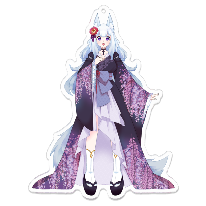 アクリルキーホルダー - 100 x 100 (mm)