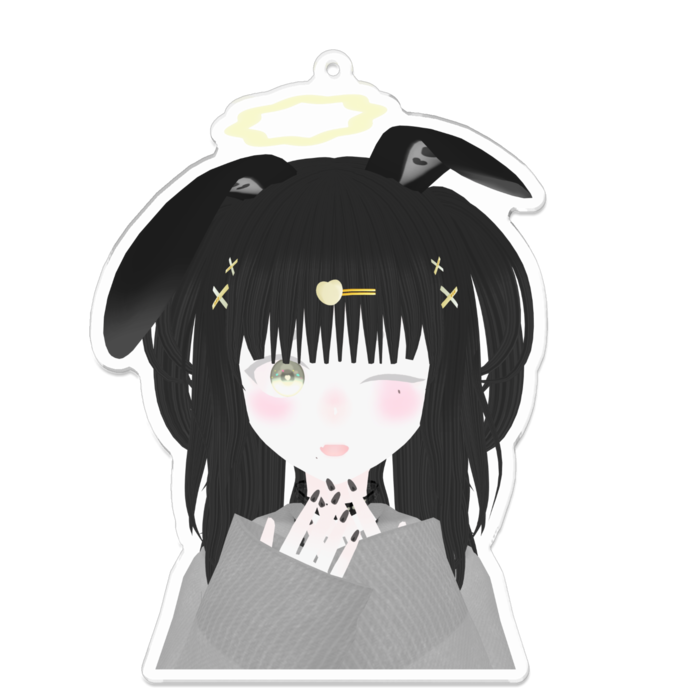 アクリルキーホルダー - 100 x 100 (mm)