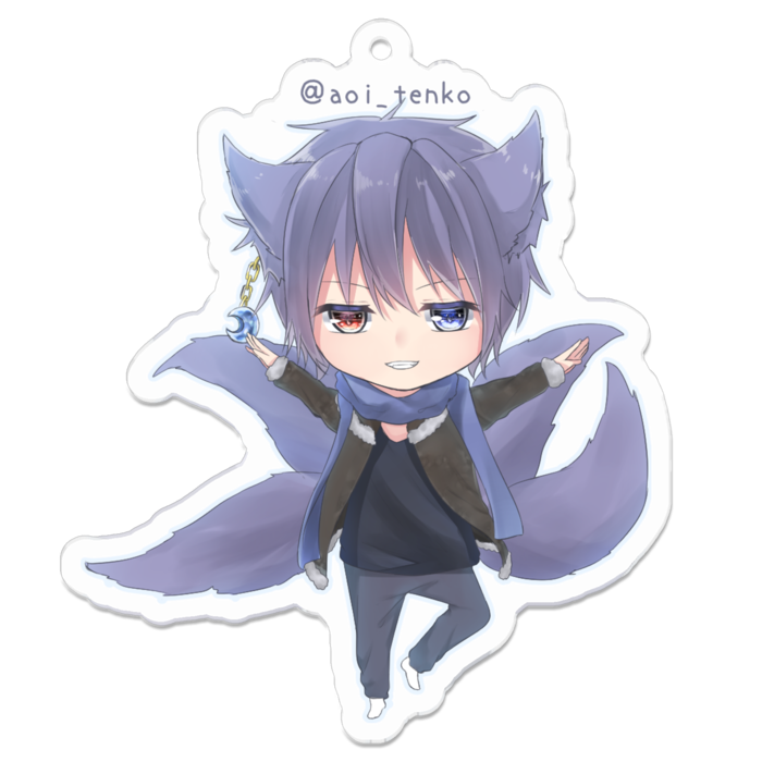 アクリルキーホルダー - 70 x 70 (mm)