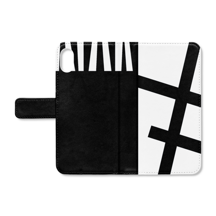手帳型iPhoneケース(春服) - iPhone XSMax - ストラップ穴 なし