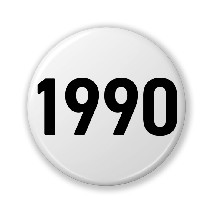 【1990】缶バッジ- 32mm