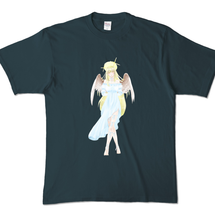 カラーTシャツ - XL - デニム (濃色)