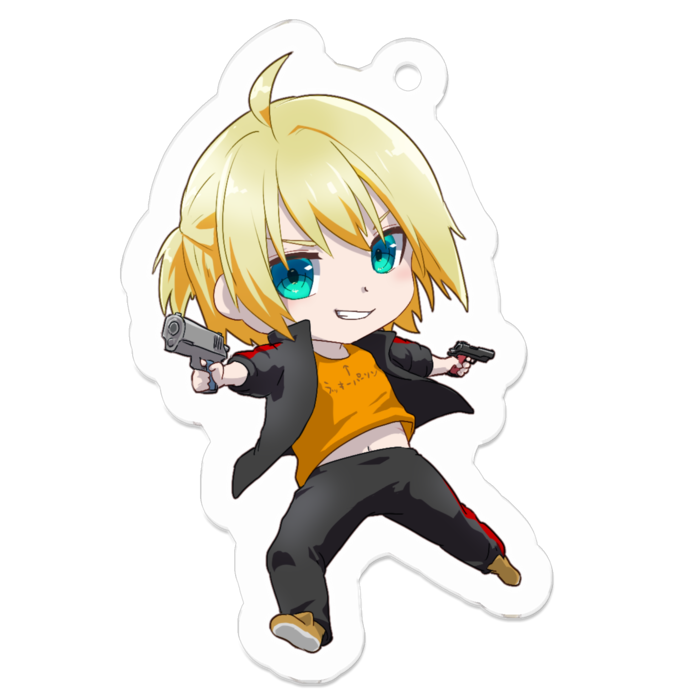 アクリルキーホルダー_瀬良長門【A】 - 50 x 50 (mm)