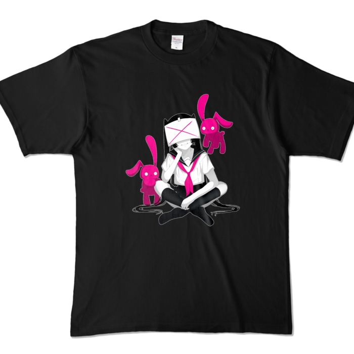 カラーTシャツ - XL - ブラック (濃色)