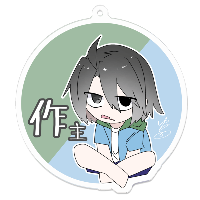 アクリルキーホルダー - 70 x 70 (mm)