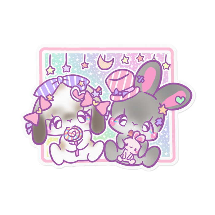 ステッカー - 160 x 160 (mm)