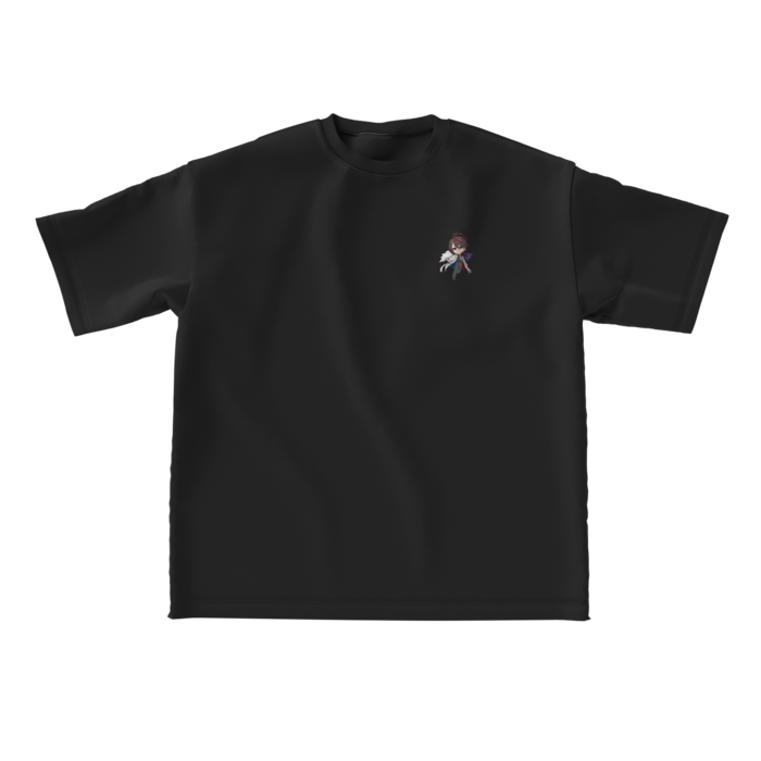 ビッグシルエットTシャツ - L - 両面