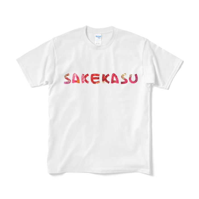 SAKEKASU Flower T - M - ホワイト
