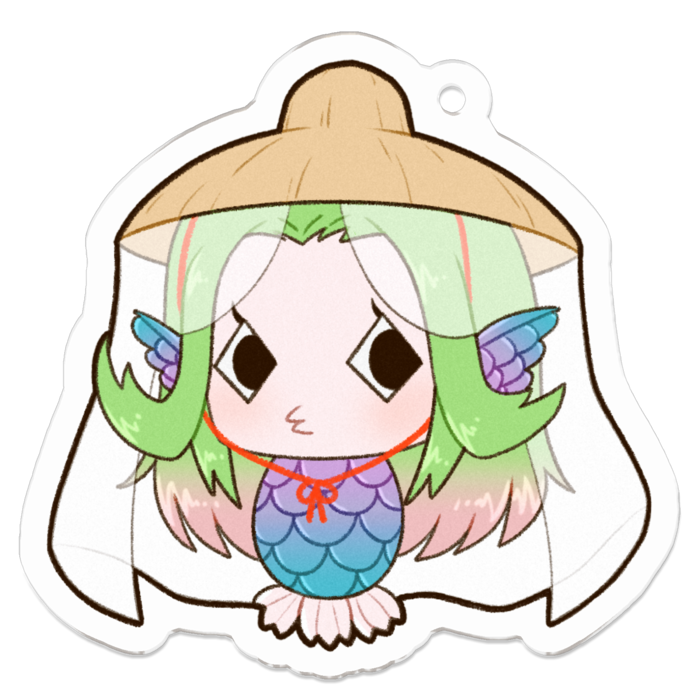 アクリルキーホルダー - 50 x 50 (mm)