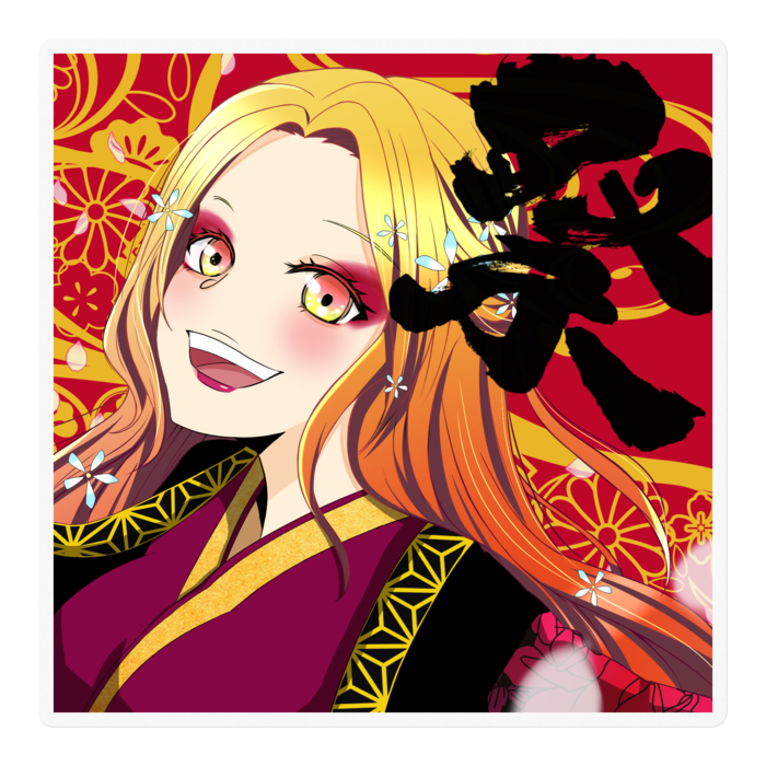 ステッカー - 100 x 100 (mm)