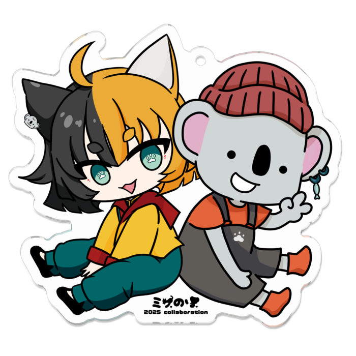 アクリルキーホルダー - 70 x 70 (mm)