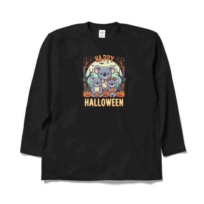 ロングスリーブTシャツ - XL - ブラック