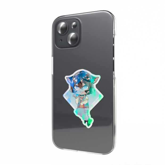 ホログラムスマホステッカー - 縦