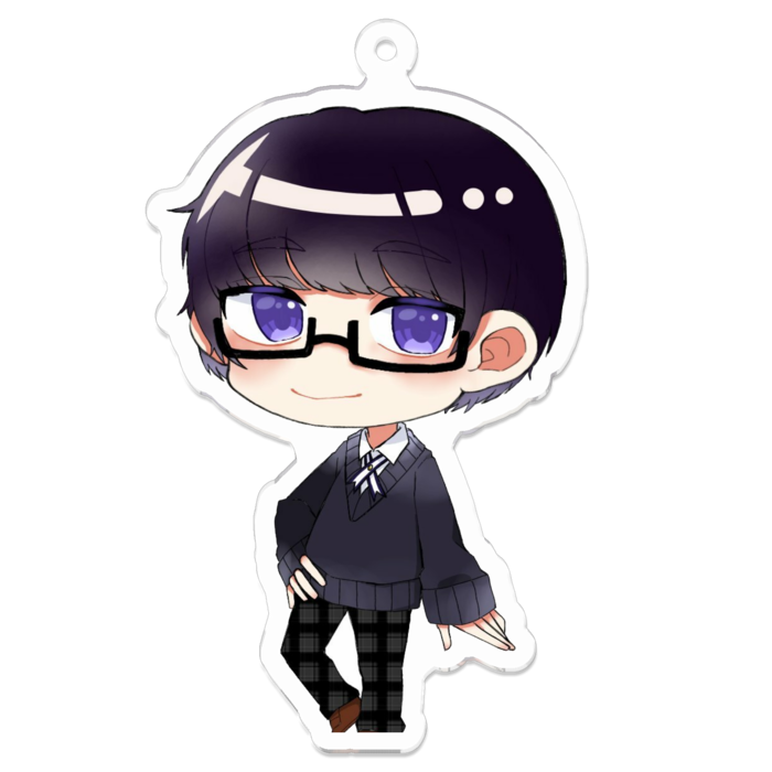 アクリルキーホルダー - 70 x 70 (mm)