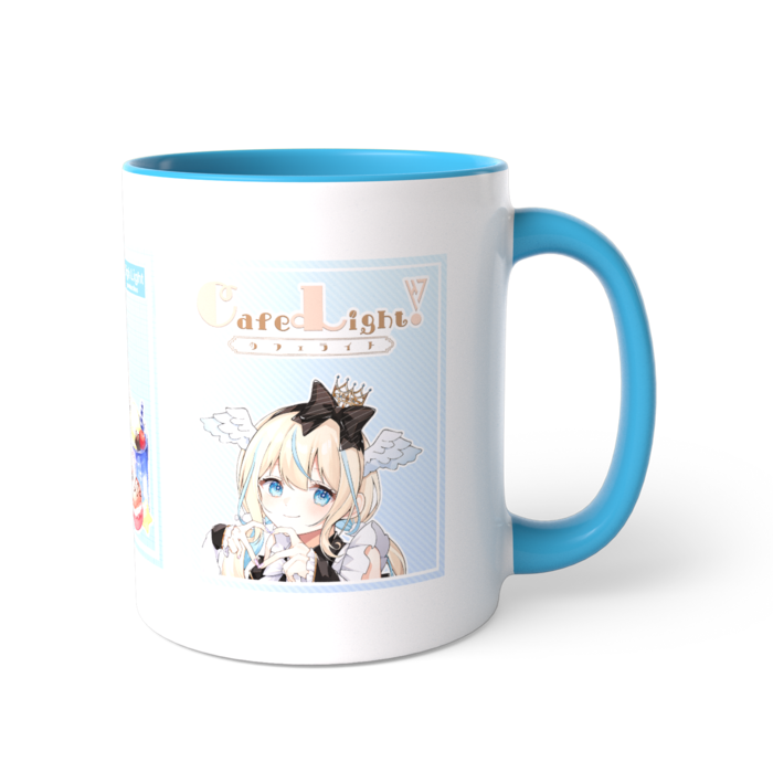 ツートンカラーマグカップ - 直径 8.2cm / 高さ 9.5cm