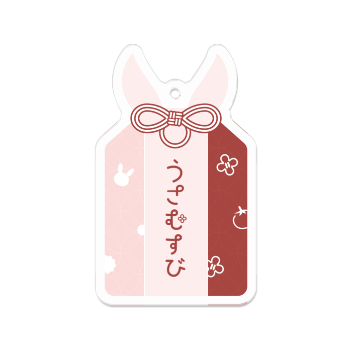 アクリルキーホルダー（コーティング） - 70 x 70 (mm)