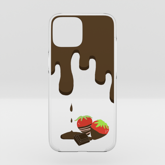 苺チョコクリアiPhoneケース - iPhone 14