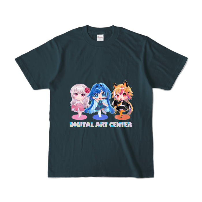 カラーTシャツ - S - デニム (濃色)