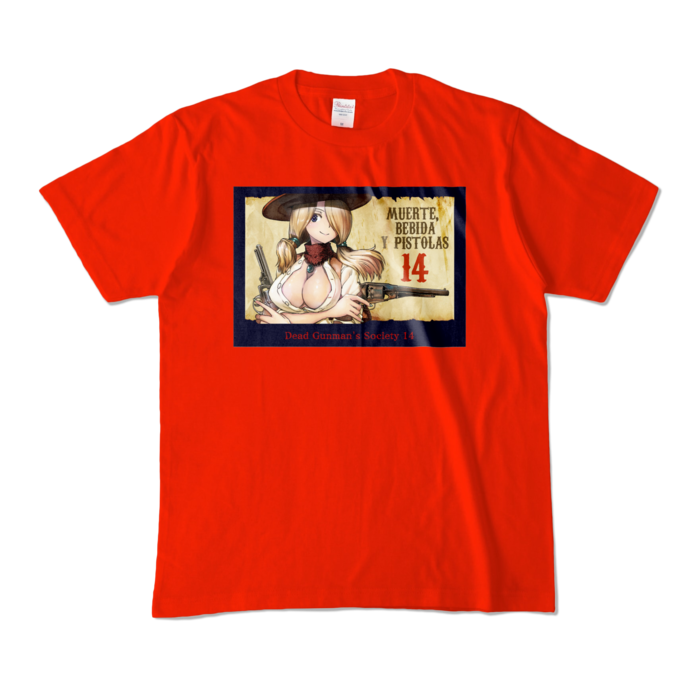 カラーTシャツ - M - レッド (濃色)