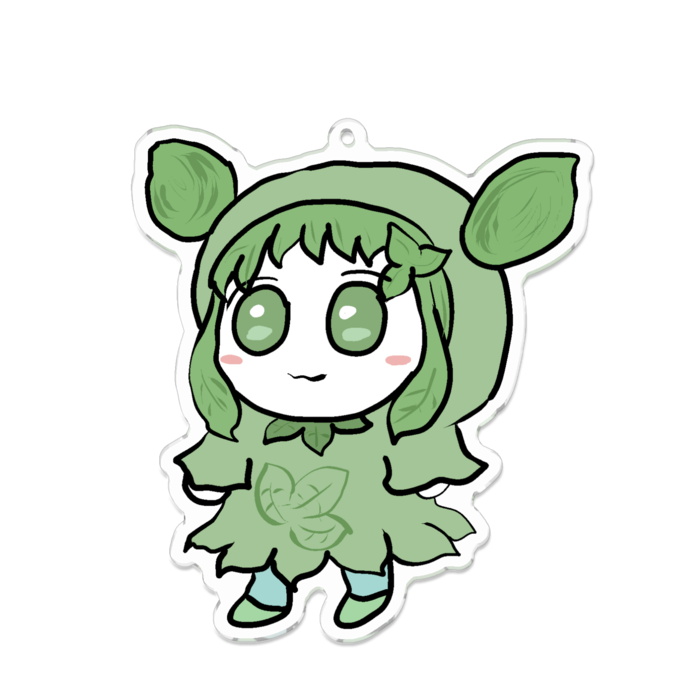 アクリルキーホルダー - 100 x 100 (mm)