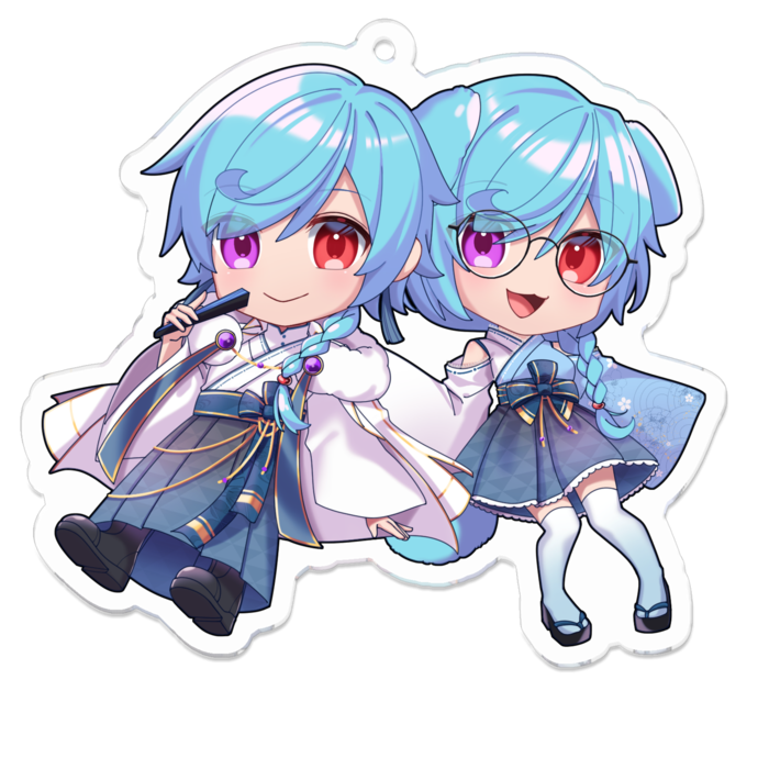 アクリルキーホルダー - 70 x 70 (mm)