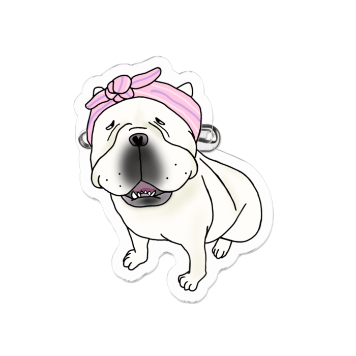 アクリルバッジ - 50 x 50 (mm)