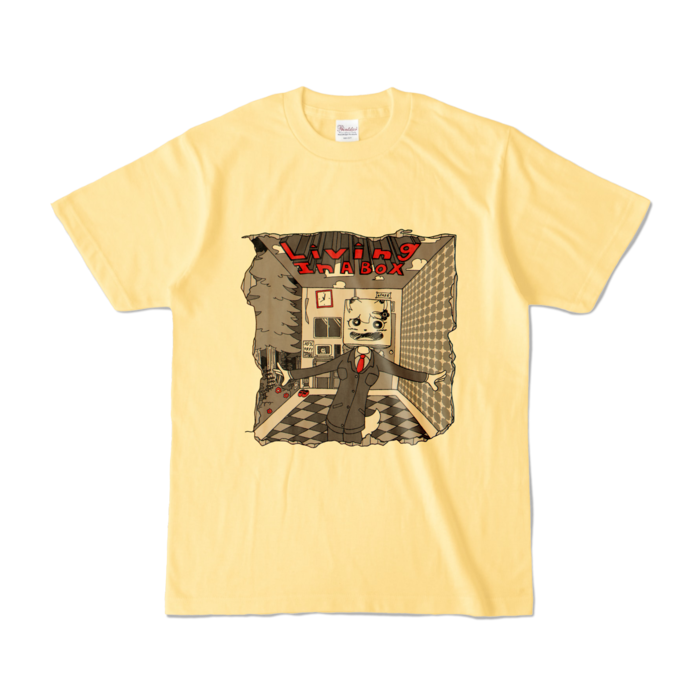 カラーTシャツ - S - ライトイエロー (淡色)