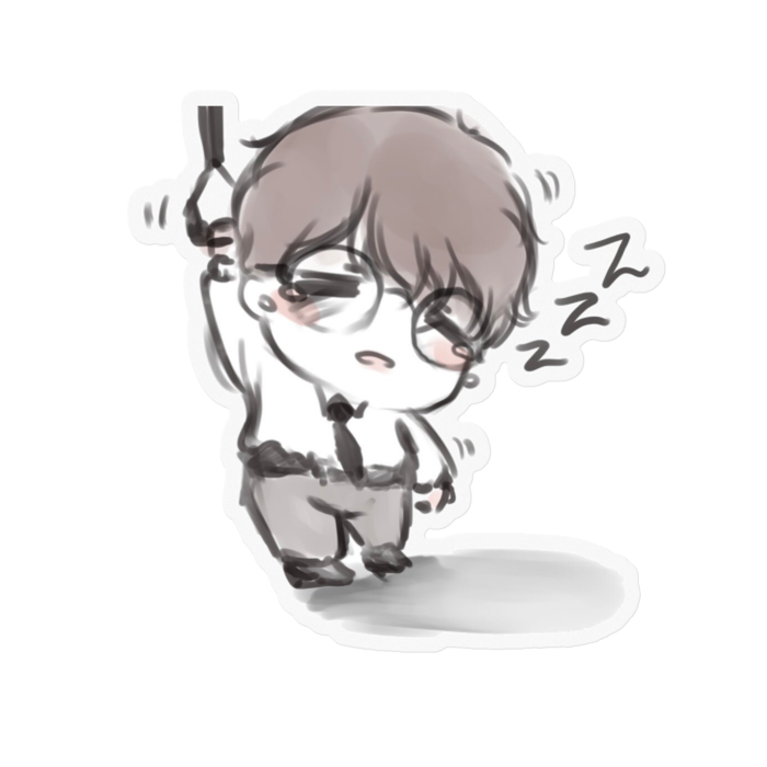 ステッカー - 100 x 100 (mm)