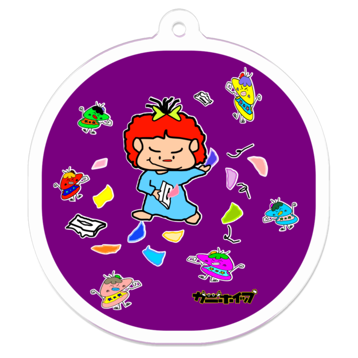 アクリルキーホルダー - 50 x 50 (mm)