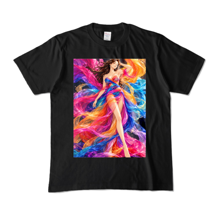 カラーTシャツ - M - ブラック （濃色）