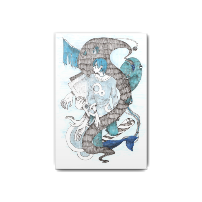 缶バッジ - 54x80mm