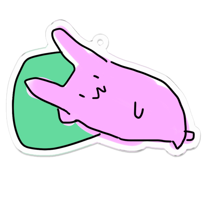 アクリルキーホルダー - 70 x 70 (mm)