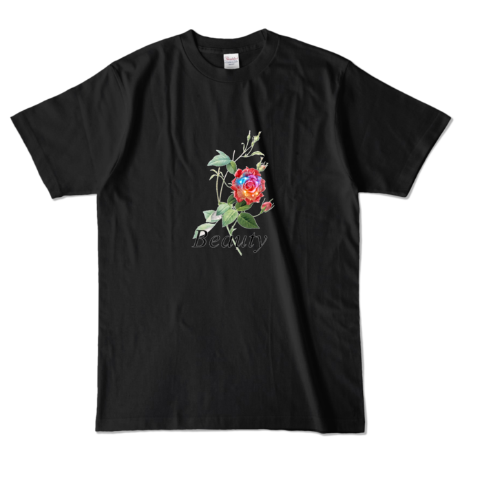 カラーTシャツ - L - ブラック (濃色)