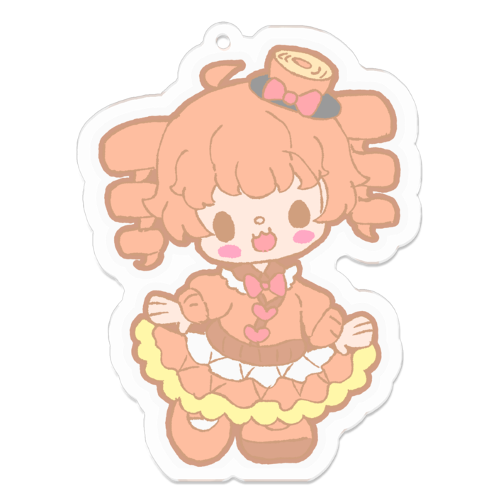 アクリルキーホルダー - 70 x 70 (mm)
