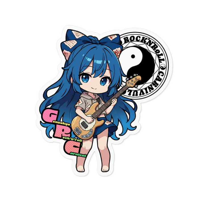 ステッカー - 100 x 100 (mm)