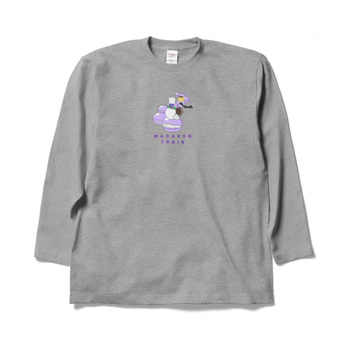 ロングスリーブTシャツ - XL - 杢グレー