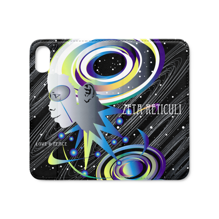 手帳型iPhoneケース（ベルトなし） - iPhone XS / X - ストラップ穴 なし