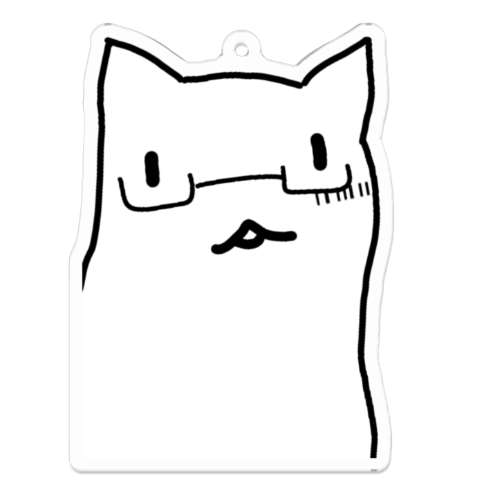 アクリルキーホルダー - 70 x 70 (mm)