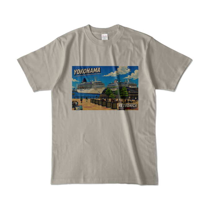 カラーTシャツ - L - シルバーグレー (淡色)