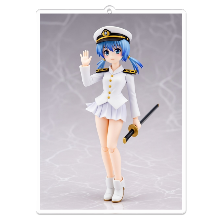 アクリルキーホルダー - 100 x 100 (mm)