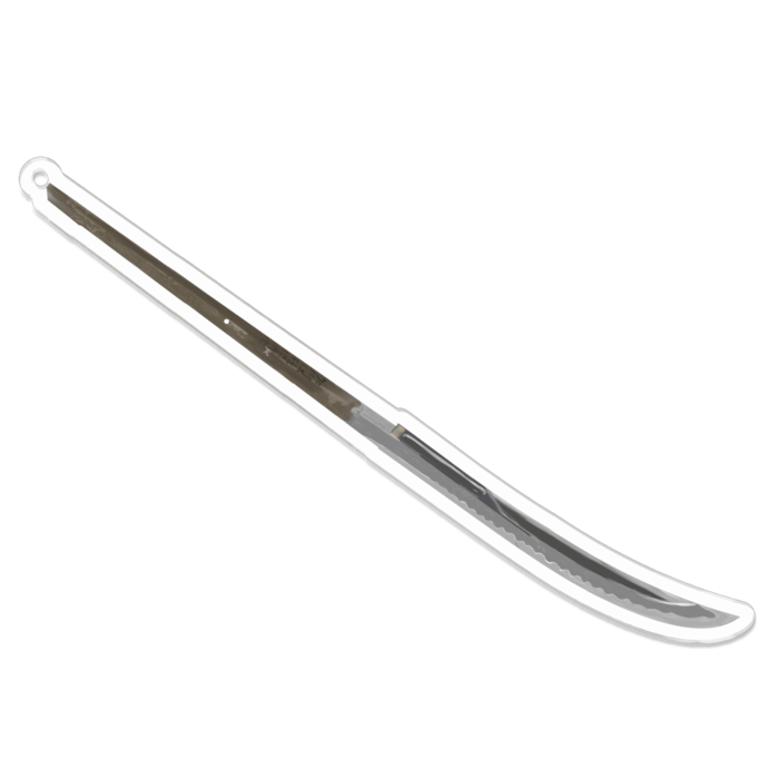 アクリルキーホルダー - 100 x 100 (mm)