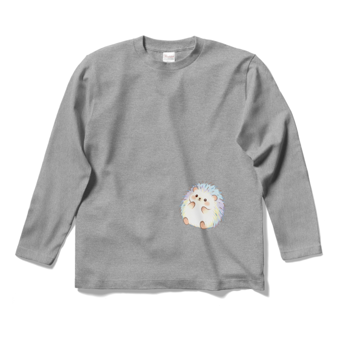 ロングスリーブTシャツ - S - 杢グレー