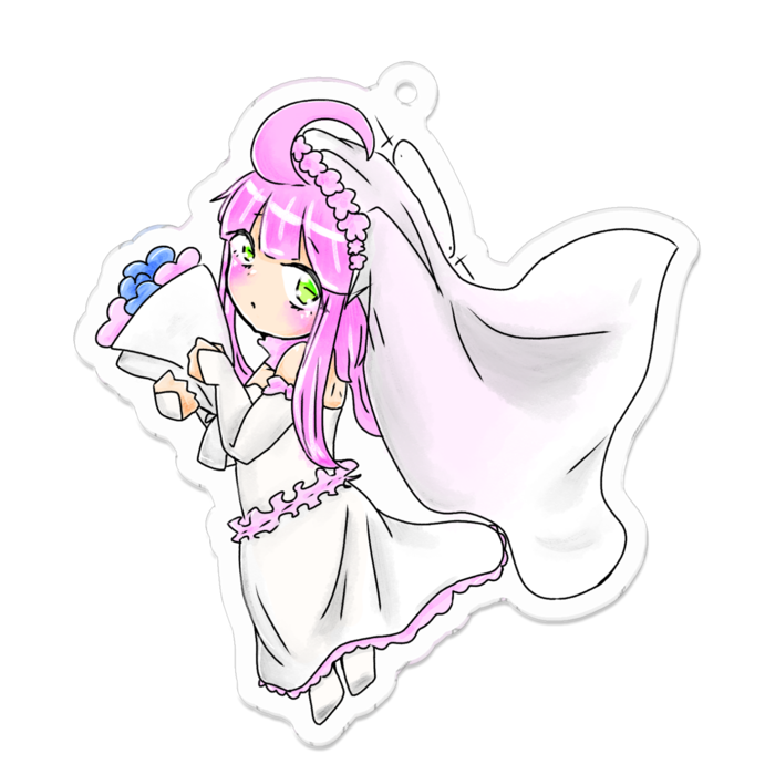 アクリルキーホルダー - 70 x 70 (mm)