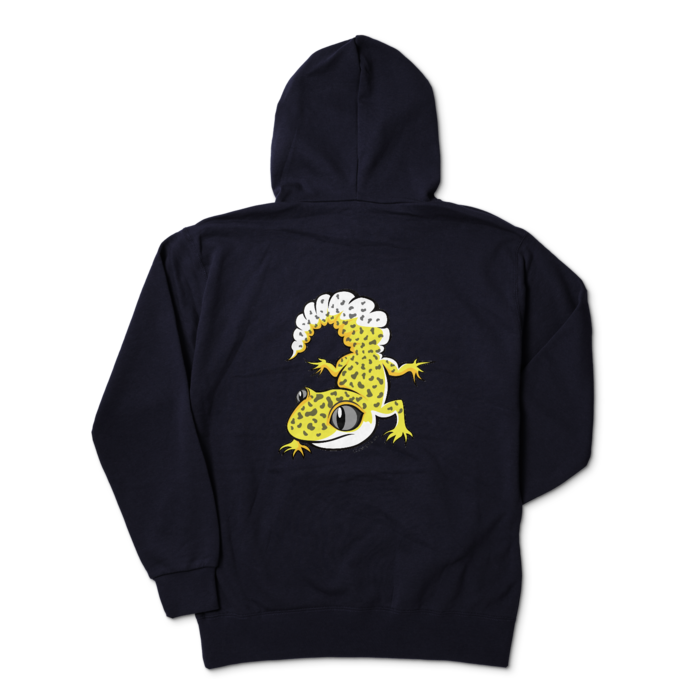 ジップパーカー - XL - ネイビー