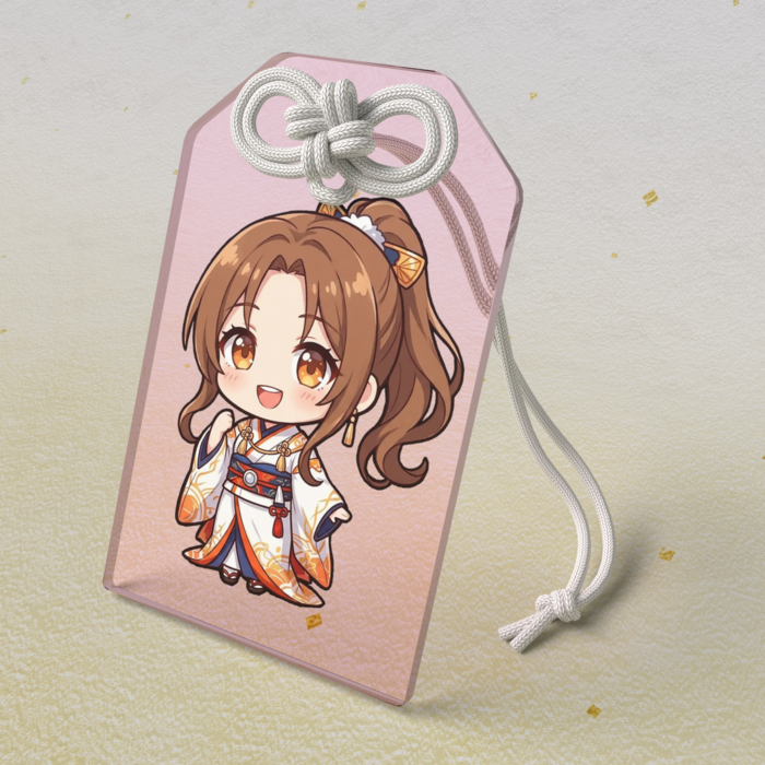 アクリルお守り - 50 × 80mm