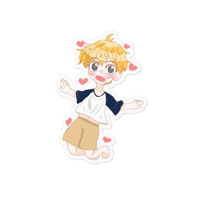 ステッカー - 100 x 100 (mm)