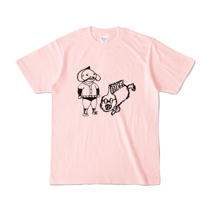 カラーTシャツ - S - ライトピンク (淡色)