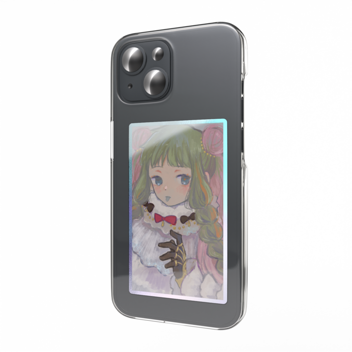 オーロラスマホステッカー - 縦